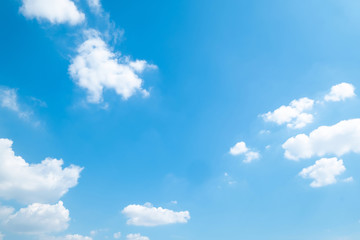 Beautiful blue sky clouds for background.
