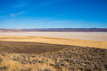Dry Lake Bed at Summer Lake in Central Oregon