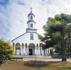Dalcahue Church - Chiloe Island, Chile