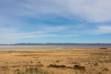 Dry Lake Bed at Summer Lake in Central Oregon