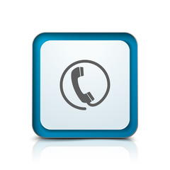 Contact Wire Pfone button illustration