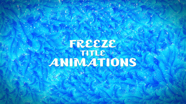 Freeze Title Animation