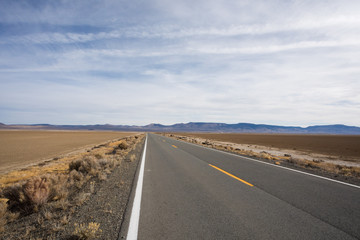 Middle Alkali Dry Lake Bed in Cedarville California