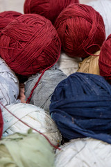 Balls of Threads and Rag Balls