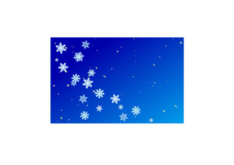 abstract background with stars and snowflakes