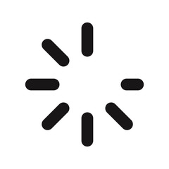 Loading icon vector