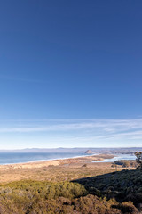 Blue Sky at midmorning at the Coast