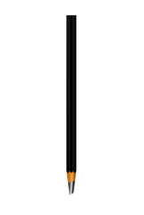 Black pencil isolated on white background