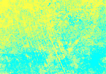 blue and yellow paint brush strokes background 