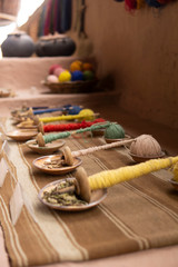 Obraz na płótnie Canvas traditional sewing yarn