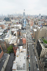 Fototapeta premium Aerial View of City