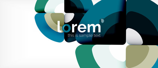 Circle abstract background