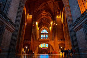 Liverpool Cathedral in Liverpool, UK