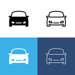 Obraz premium Car Icon Set