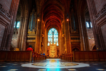 Liverpool Cathedral in Liverpool, UK