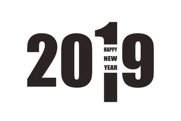 happy new year illustration