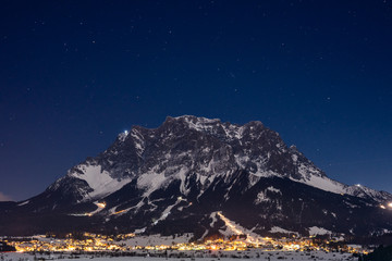 Zugspitze Langzeitbelichtung