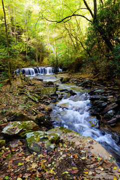 Saluda Waterfall Hike North carolina