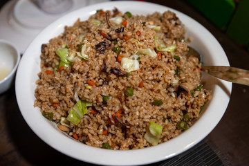 Seafood fried rice in Palawan