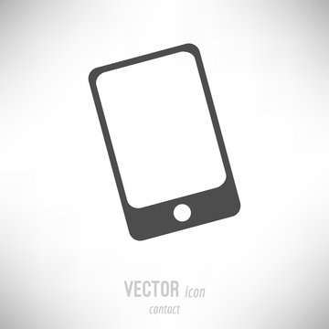 Vector illustration of contact icon