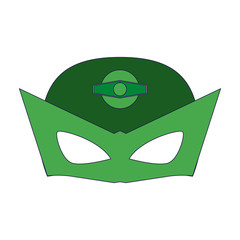 Superhero mask character