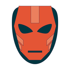 Superhero mask character