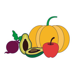 Healthy and fresh food