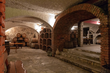 Fototapeta na wymiar Winery landscapes in Croatia