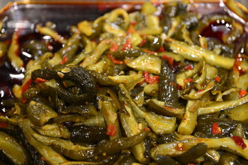 Pickled vegetables, pickles