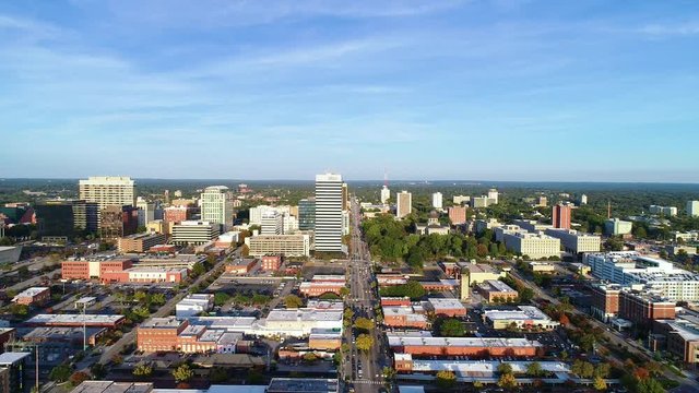 Downtown Columbia South Carolina Aerial