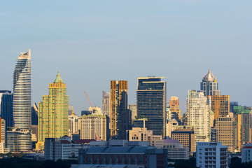 Naklejka premium building with sky in Bangkok, Thailand