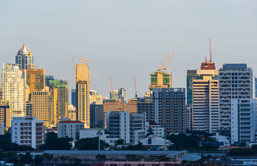 Obraz premium building with sky in Bangkok, Thailand