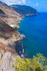 Wonderful view from Mirador Las Teresitas. Tenerife. Canary Islands..Spain