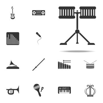 drums icon. Music Instruments icons universal set for web and mobile