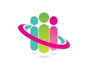 Adoption and community care Logo template