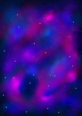 Abstract background is galaxy concept. Vector.