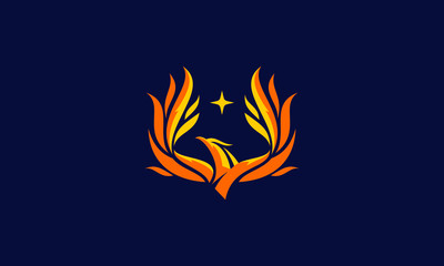 phoenix logo vector icon - 238309033