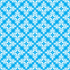 floral seamless ornamental pattern