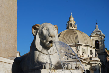 Piazza del Popolo (People's Square) view