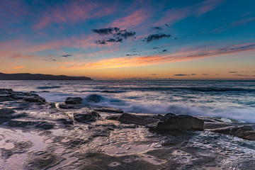 Naklejka premium Sunrise at Pearl Beach