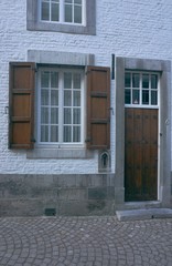 midieval doors and windows in Maastricht the Netherlands