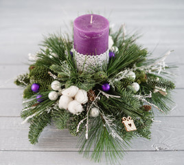 Christmas floristic composition