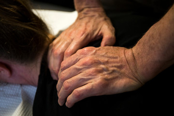 Chiropractor Patient massage