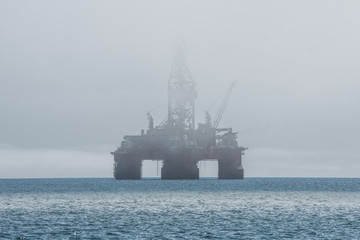 oil rig in Namibia