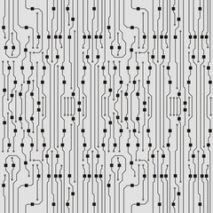 Vector microchip background