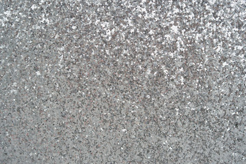 Sparkling silver color surface is a background image.