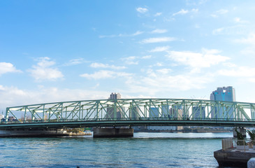 東京　相生橋の風景