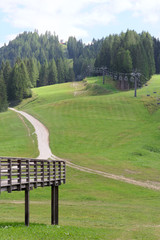 Auronzo di Cadore, Italy: Mountain lift in the summer.