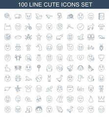 100 cute icons