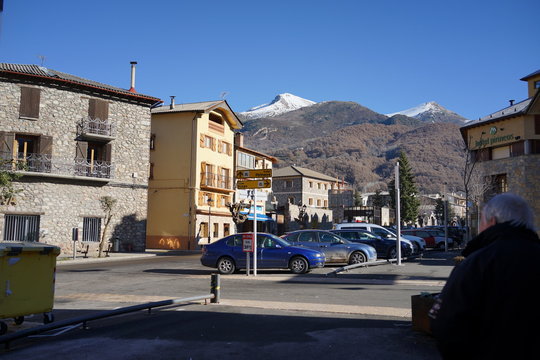 Castejon de Sos. Village of Huesca. Aragon, Spain